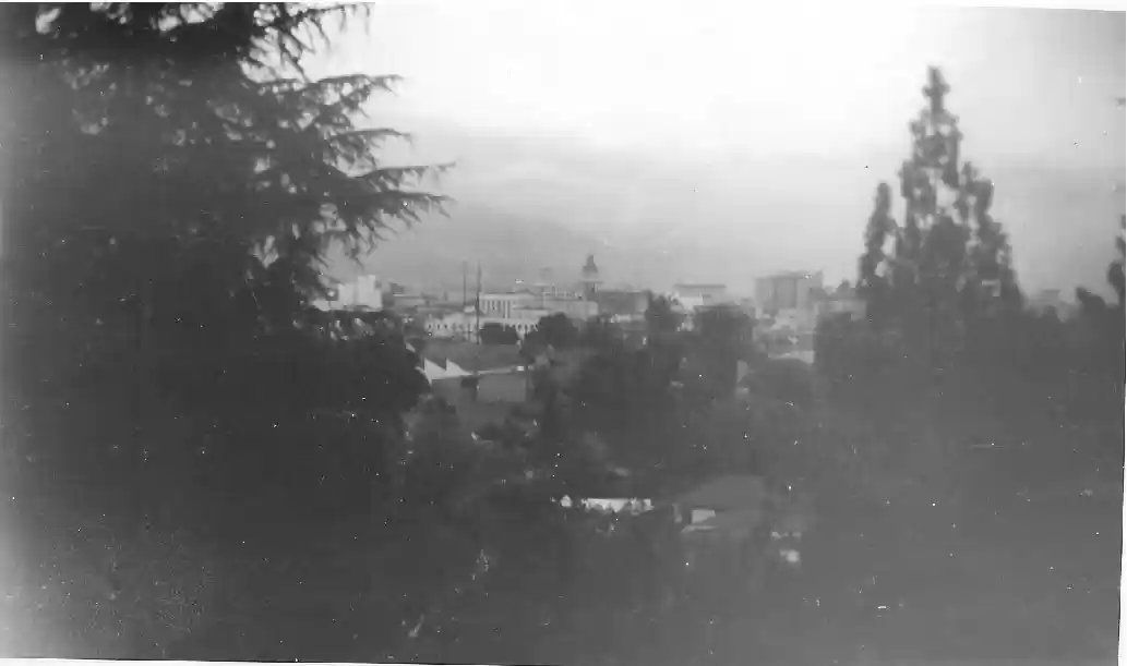 VIEW OF PASADENA FROM THE UPPER AMBASSADOR CAMPUS